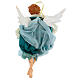 Blonde angel with green clothes, figurine for Neapolitan Nativity, 45cm s5