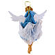 Ángel rubio 45 cm vestido azul belén Nápoles s4