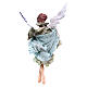 Red angel with green clothes, figurine for Neapolitan Nativity, 45cm s2