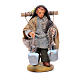 Water carrier with bucklets in terracotta 10cm, Neapolitan Nativity figurine s1