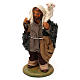 Shepherd with lamb on shoulders 10cm, Neapolitan Nativity Scene s2