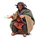 Man with dish for table 10cm, Neapolitan Nativity figurine s2