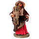 Reaper woman 10cm, Neapolitan Nativity figurine s1