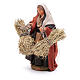 Woman with faggots 10cm, Neapolitan Nativity figurine s2