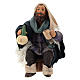 Man with flask for table 10cm, Nepolitan Nativity figurine s1