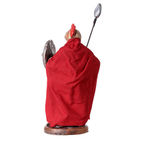 Soldat mit Lanze neapolitanische Krippe 10cm 4