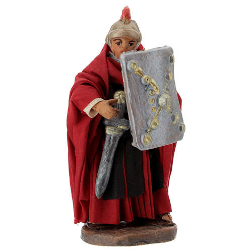 Soldat avec épée 10 cm crèche Naples 1