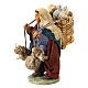 Man with rabbit hutch 10 cm, Neapolitan Nativity s3