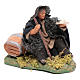 Begging with barrel 10 cm, Neapolitan Nativity s4