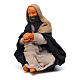 Sitting camel-driver 10cm, Nativity figurine s1