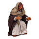 Sitting Virgin Mary 10cm, Nativity figurine s3