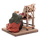 Castagnara con banchetto 10 cm presepe napoletano s3