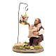 Bird-seller with cage 10cm, Neapolitan Nativity s1