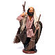 Uomo con scope 13 cm presepe napoletano s1