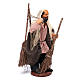 Uomo con scope 13 cm presepe napoletano s3