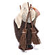 Uomo con scope 13 cm presepe napoletano s4