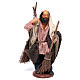 Man with brooms 13cm Neapolitan Nativity figurine s1