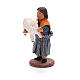 Yung girl carrying a lamb in her arms 12cm Neapolitan Nativity s2