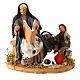 Storyteller with child and cat 12cm Neapolitan Nativity s1