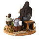 Storyteller with child and cat 12cm Neapolitan Nativity s5