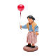 Mädchen mit Luftballon neapolitanische Krippe 12cm s2