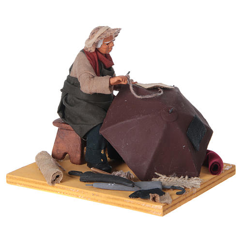 Ombrella-maker 12 cm Neapolitan Nativity figurine 7