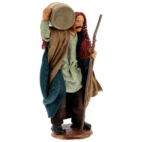 Man with barrel 14cm Neapolitan Nativity 3