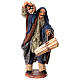 Mann mit Brennholz neapolitanische Krippe 14cm s1