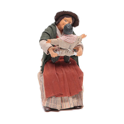 Mother with child 14cm Neapolitan Nativity 2