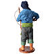 Pescatore anziano con cesto 16 cm presepe napoletano s5