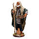 Pescador idoso com cesta para presépio napolitano com figuras 14 cm altura média s3