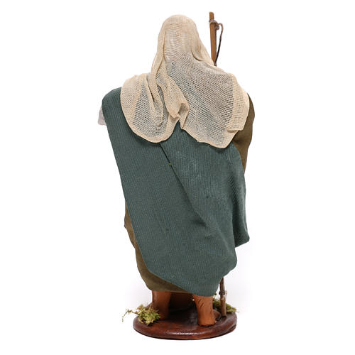 Old fisherman 14cm Neapolitan Nativity figurine 5
