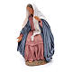 Sitting Mary 30cm Neapolitan Nativity figurine s2