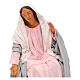Virgem Maria para presépio napolitano com figuras 30 cm altura média s2