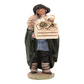 Uomo con cassetta 24 cm presepe napoletano