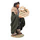 Man with basket 24 cm, Neapolitan Nativity scene s4
