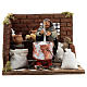 Ricotta cheese seller 10 cm in terracotta for Neapolitan nativity scene s1