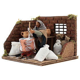 Ricottaro 10 cm in terracotta presepe napoletano