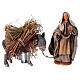 Woman with harnessed donkey 10 cm  for Neapolitan nativity scene s1