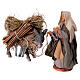 Woman with harnessed donkey 10 cm  for Neapolitan nativity scene s2