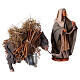 Woman with harnessed donkey 10 cm  for Neapolitan nativity scene s3