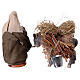 Woman with harnessed donkey 10 cm  for Neapolitan nativity scene s4