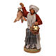 Woman with hanging hen and egg basket 12 cm   for Neapolitan nativity scene. s2