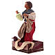 Donna mentre pigia uva 12 cm presepe napoletano s2