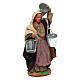 Woman carrying buckets 12 cm for Neapolitan nativity scene s3