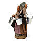 Woman carrying buckets 12 cm for Neapolitan nativity scene s2