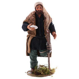 Crippled shepherd 12 cm for Neapolitan nativity scene