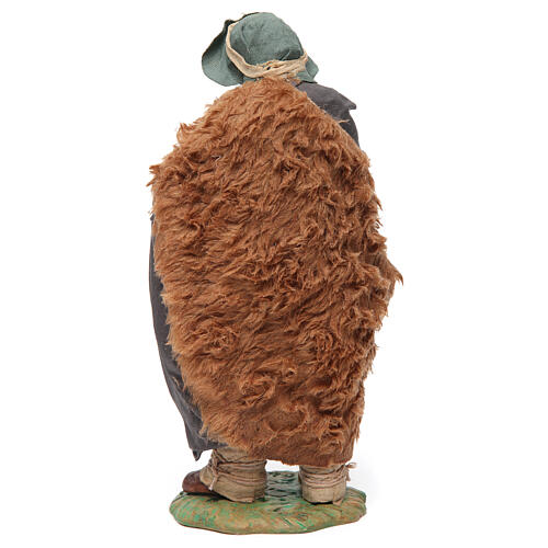 Figurka grającego na dudach, 24 cm, neapolitańska szopka 5