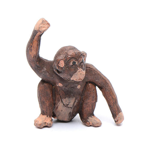 Macaco miniatura 3 cm presépio napolitano 1