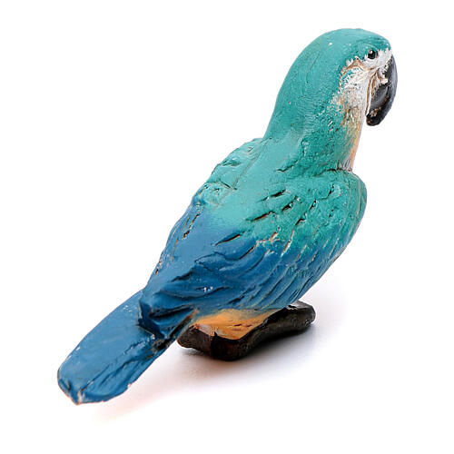 Papuga skrzydła złożone, szopka neapolitańska 3